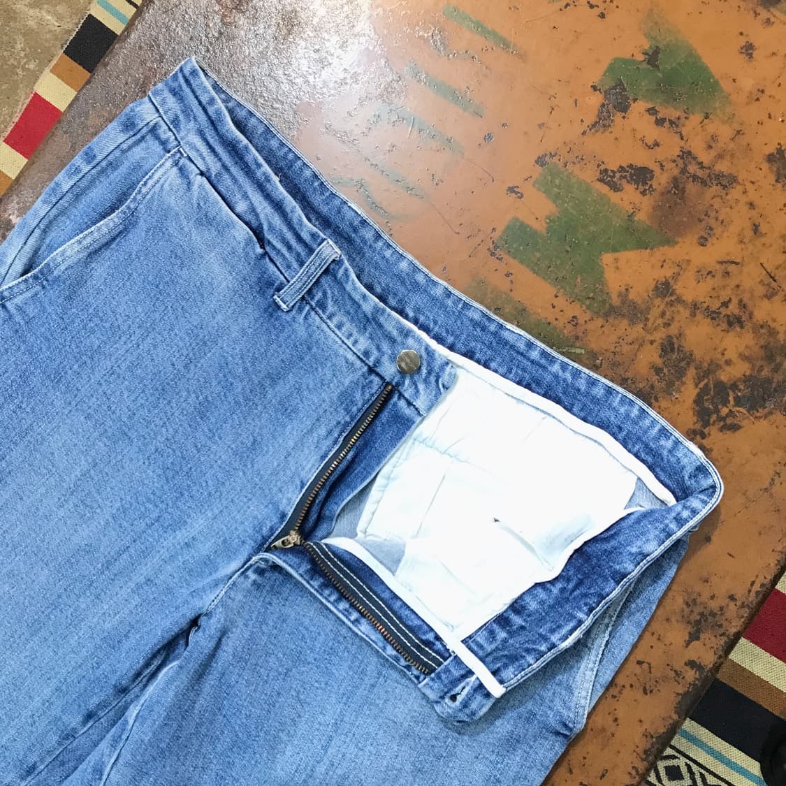 칼하트 중청 트라우저 데님 팬츠 청바지 허리 38 빅사이즈 상품이미지4