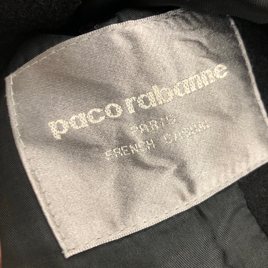 파코라반 여성 울 하이넥 자켓 상품이미지5