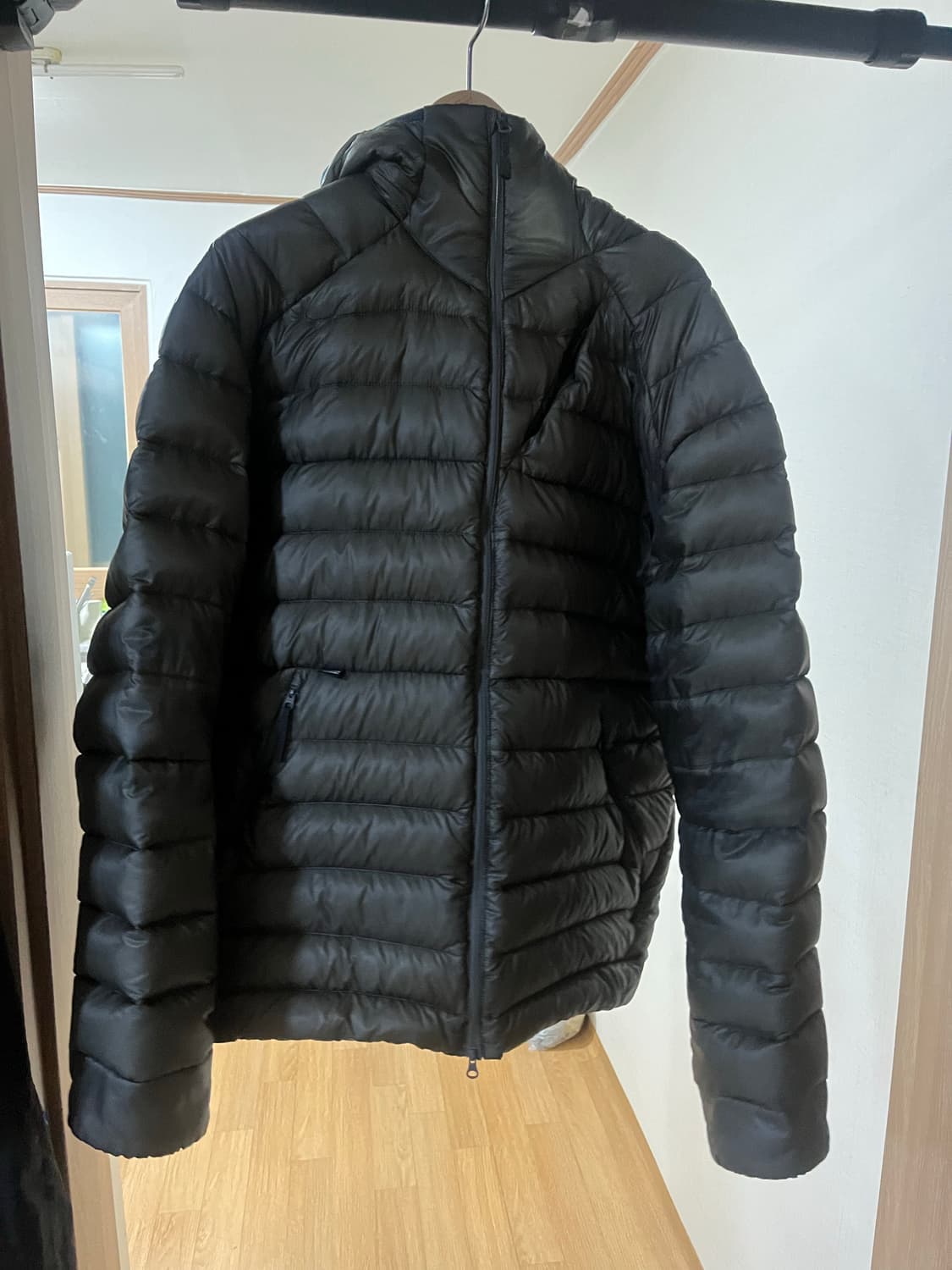 시에라디자인 뮤어 경량 구스다운 후드자켓 그레이(L) 경량패딩 상품이미지3