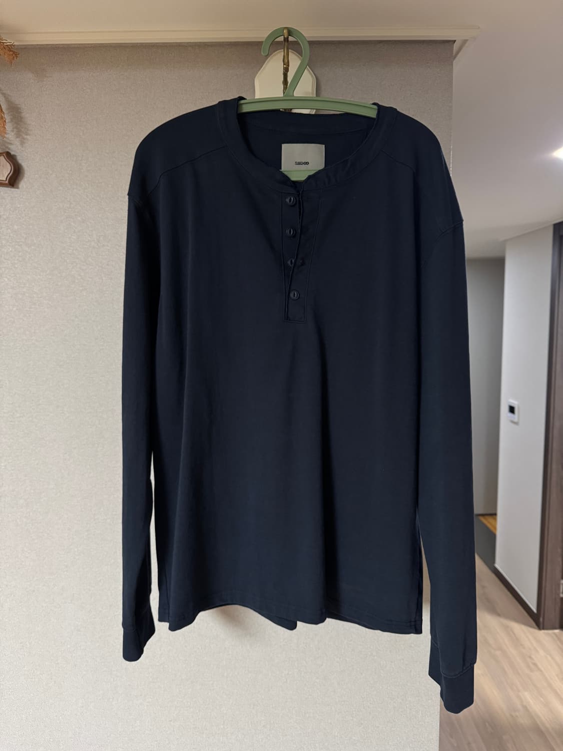 시도 헨리넥 네이비 3사이즈 새상품 판매 상품이미지1