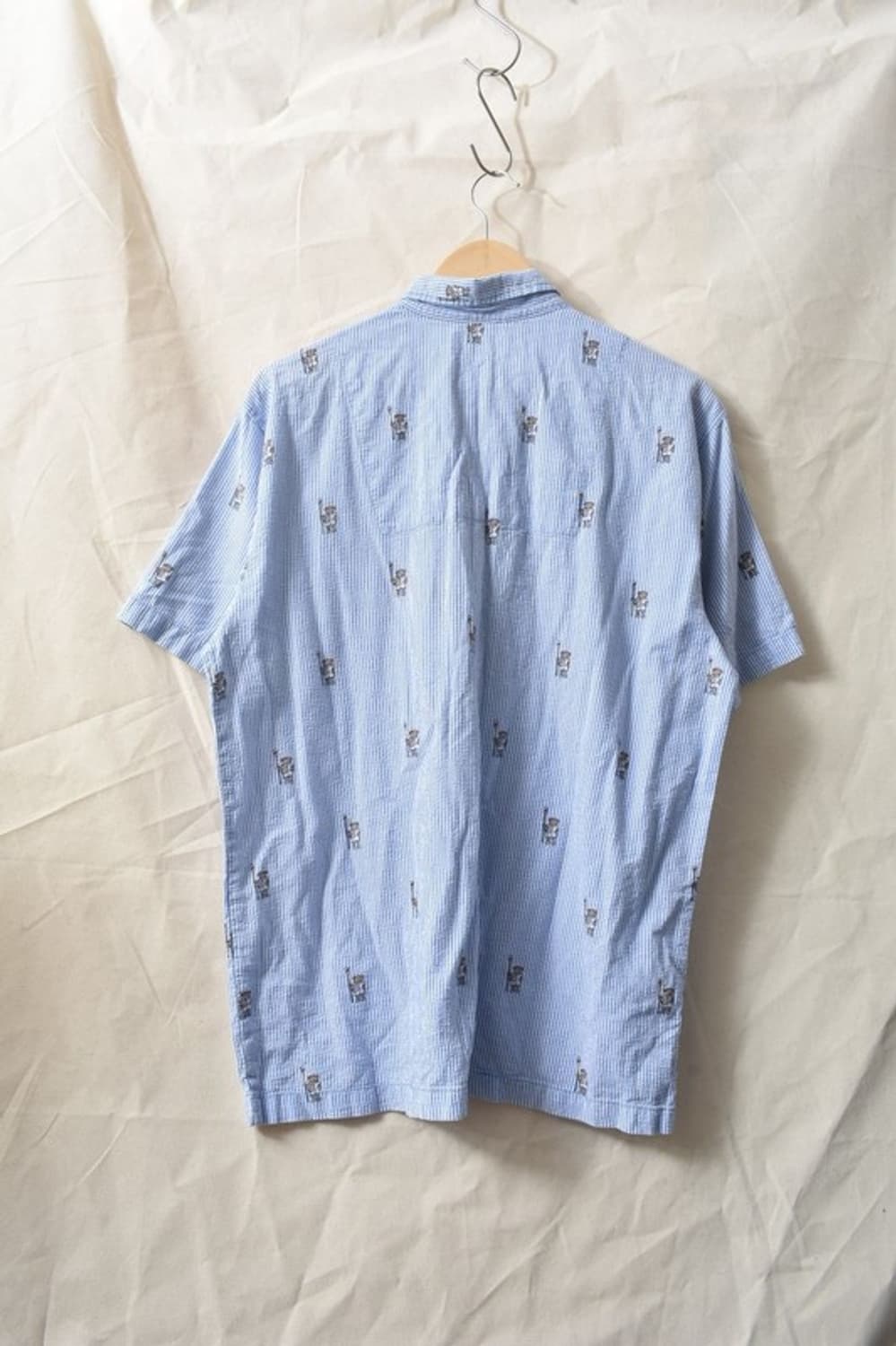 폴로 랄프로렌 시어서커 파자마 셔츠 M M0288 상품이미지3