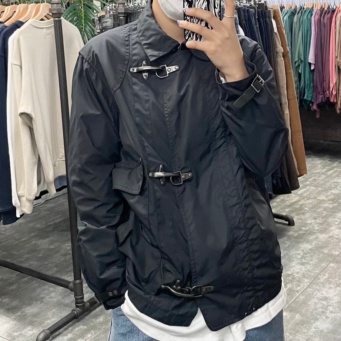 폴로 블랙 버클 파이어맨 자켓 상품이미지1