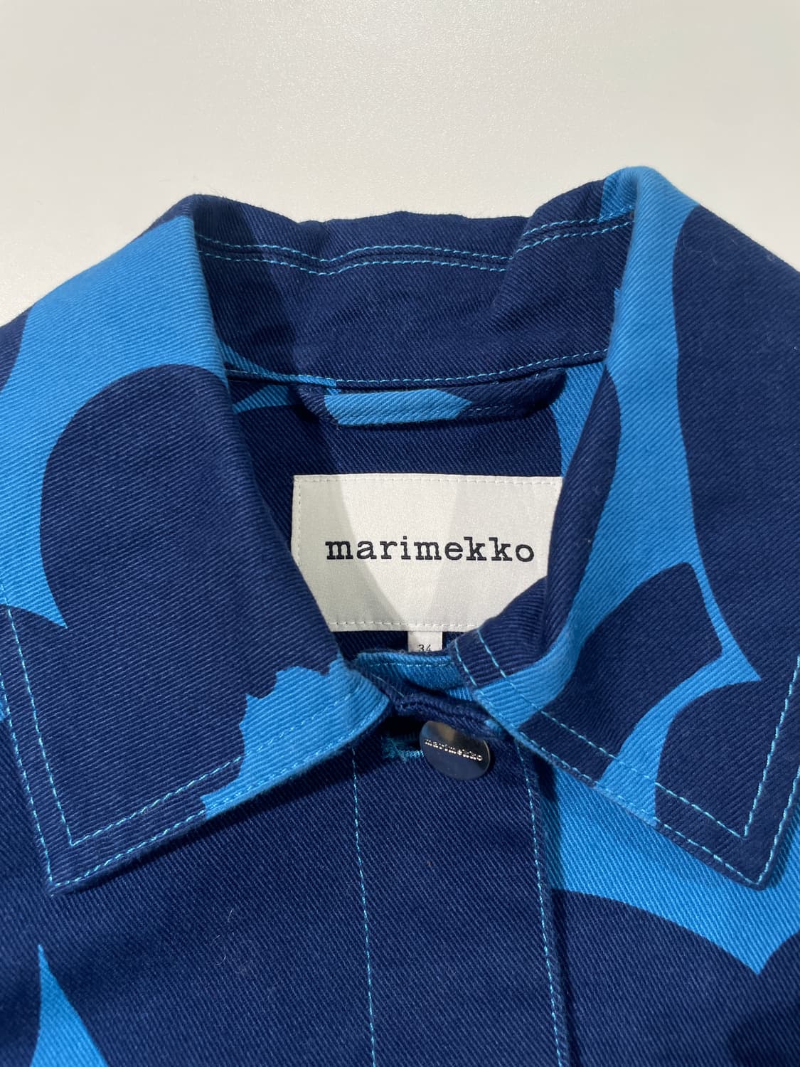 마리메꼬 블루 우니꼬 트윈 포켓 자켓 상품이미지7