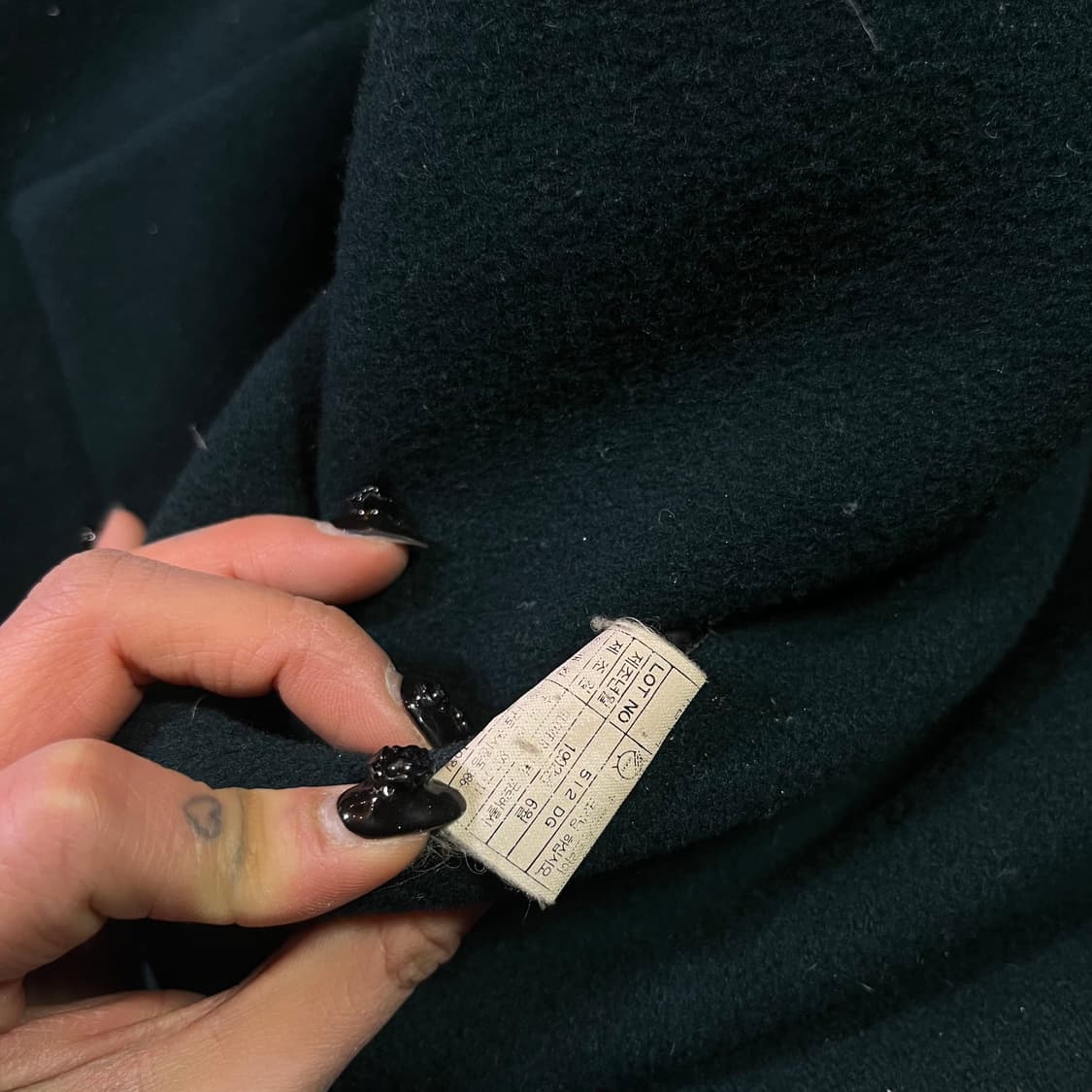 글로버올 헤비 울 더플코트 상품이미지5