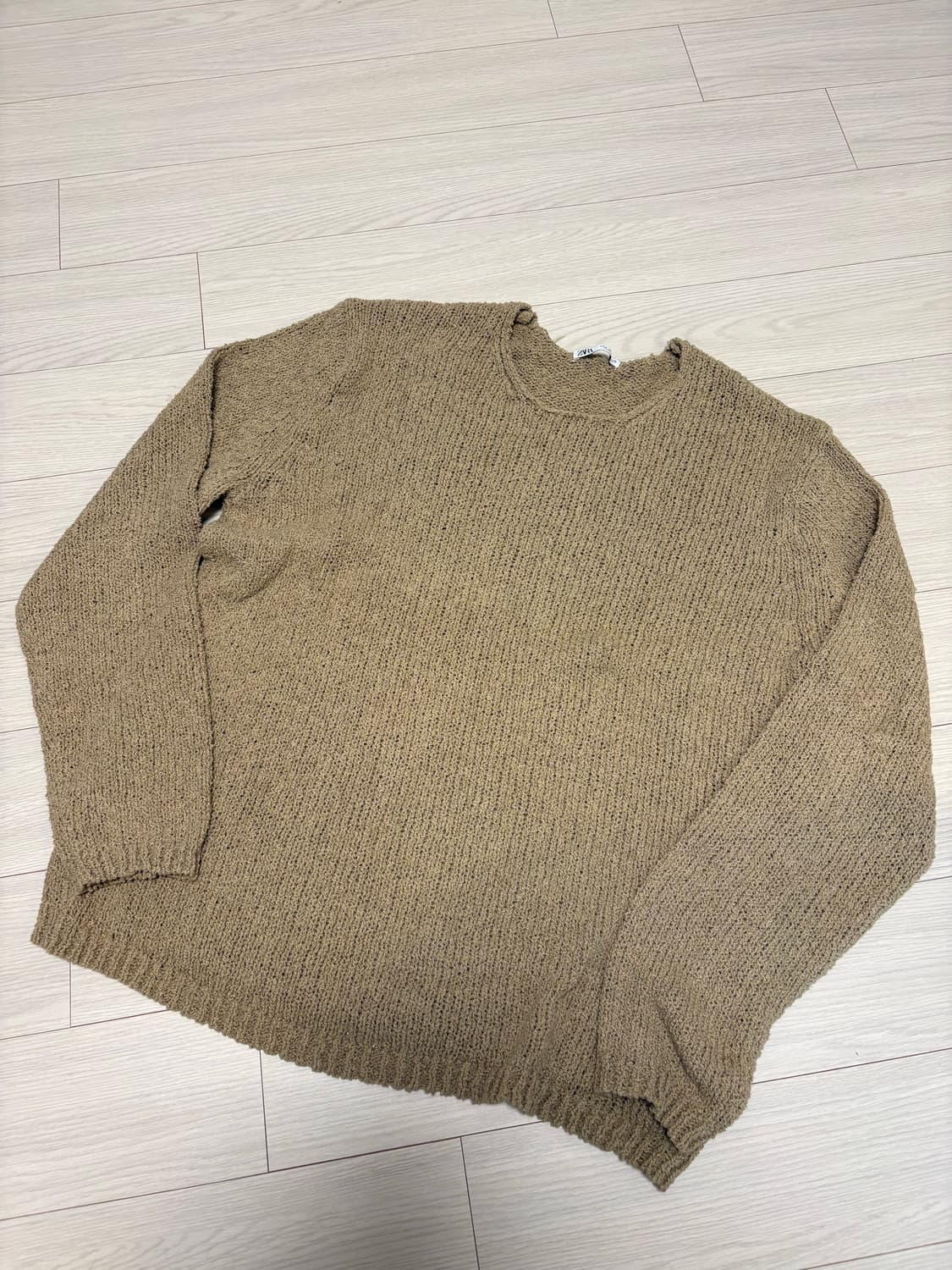 자라 썸머 니트 카멜 S사이즈(100사이즈) 상품이미지1