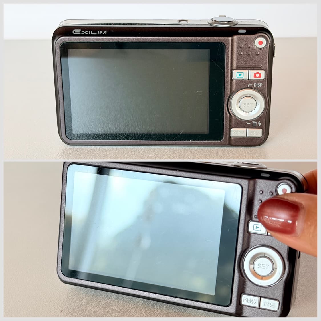 ✨츄 프리지아 픽 풀박셋✨ 카시오 엑슬림 EX-Z85 쵸코 브라운🍫 상품이미지5