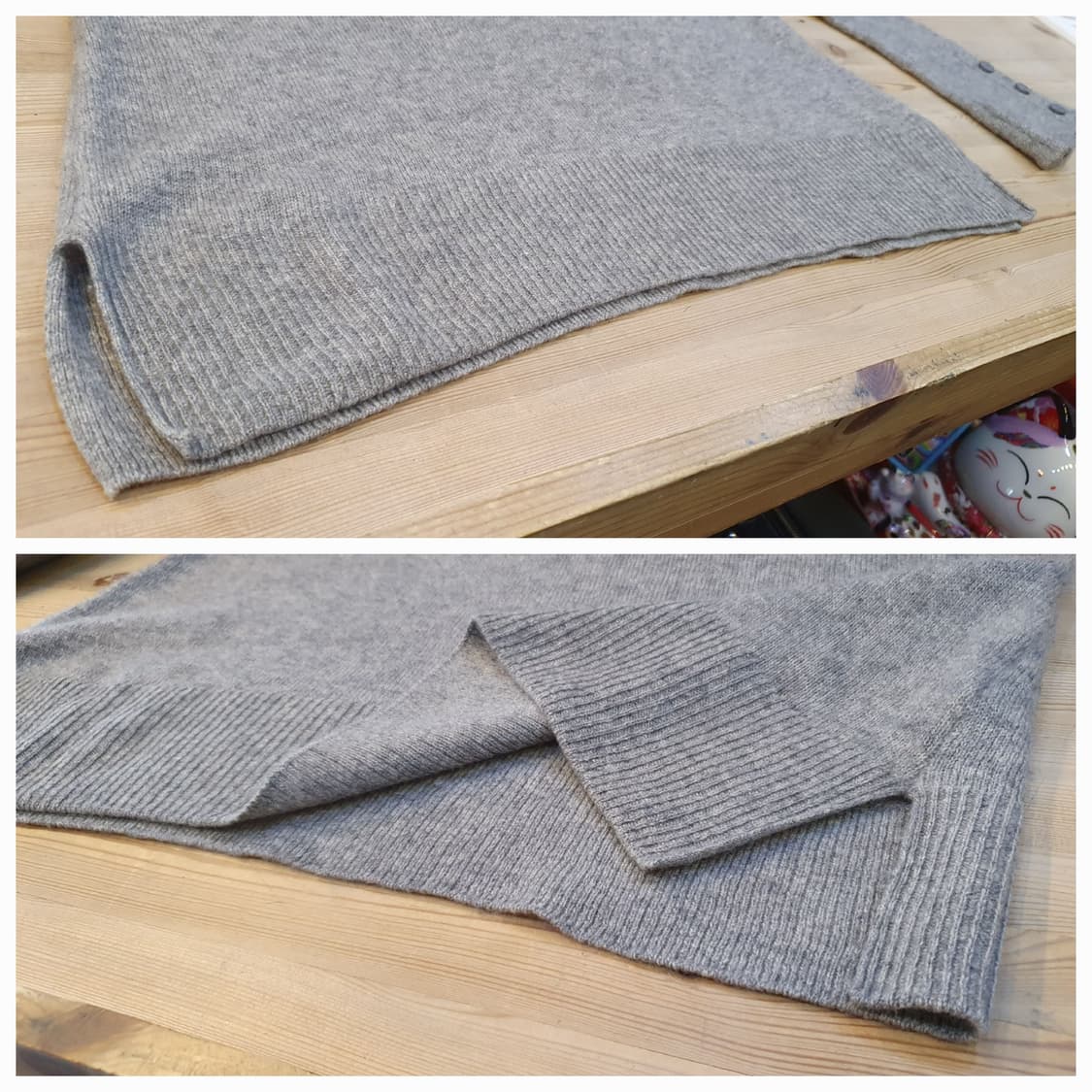 55.Cashmere 니트(그레이)  상품이미지6