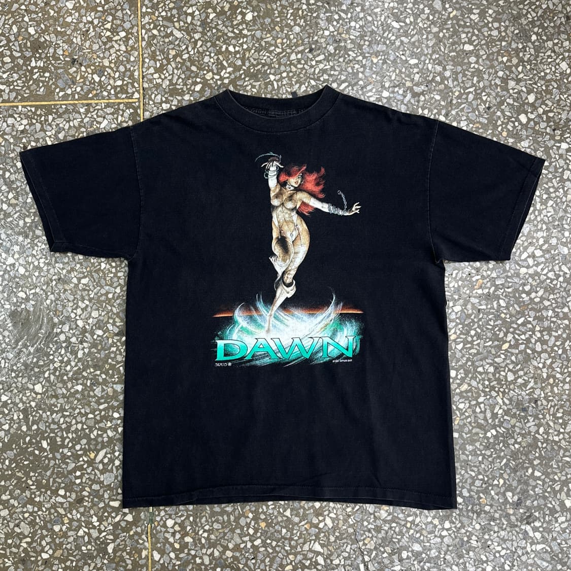 90s USA Dawn 빈티지 싱글스티치 티셔츠 XL 상품이미지2