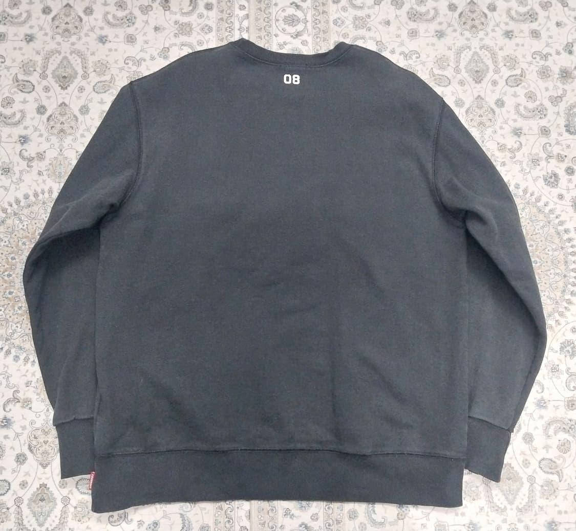 커버낫 C 로고 블랙 맨투맨 L 상품이미지2