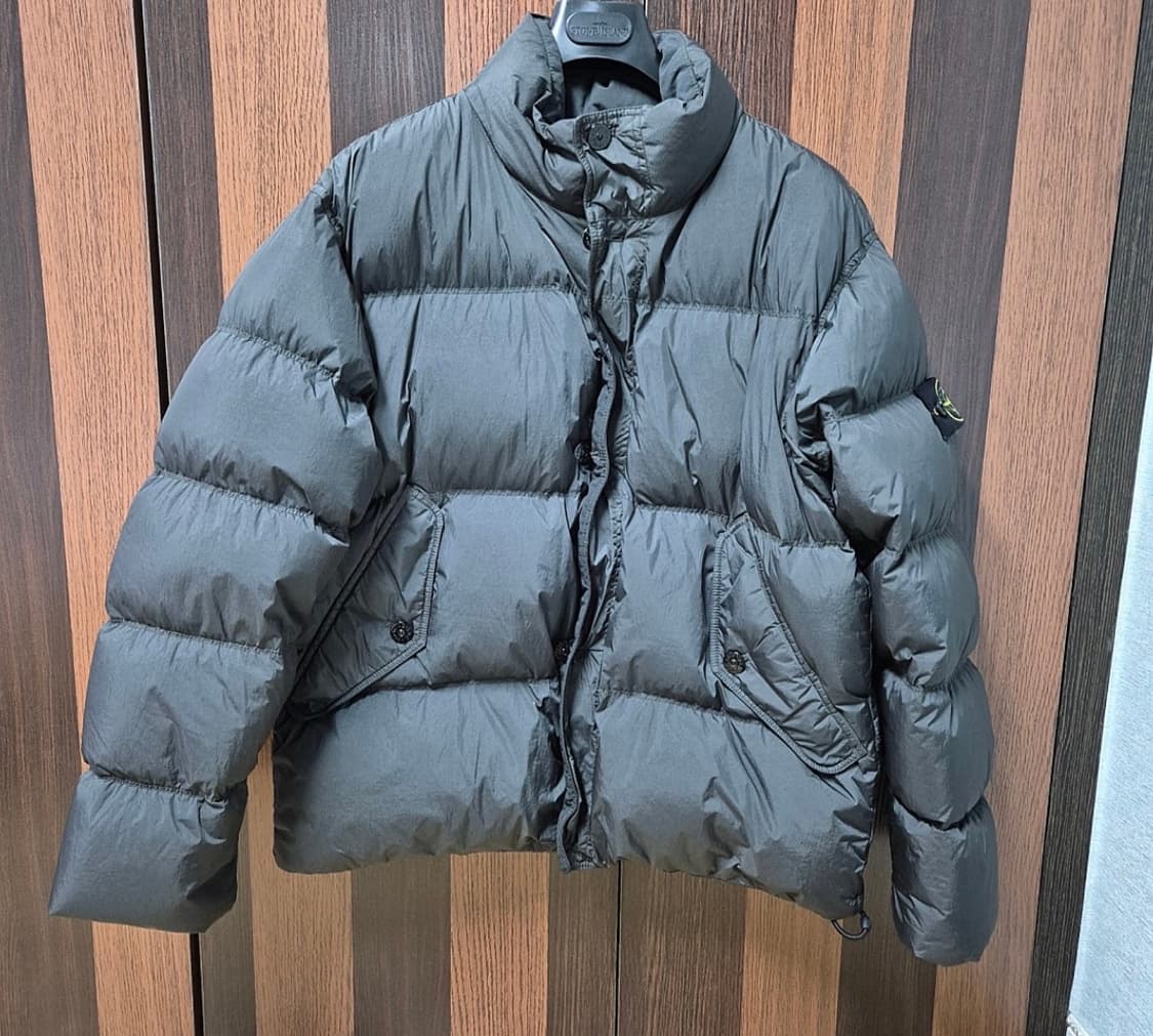 24FW 스톤 크링클랩스 R-NY 다운 자켓 리드그레이 상품이미지1