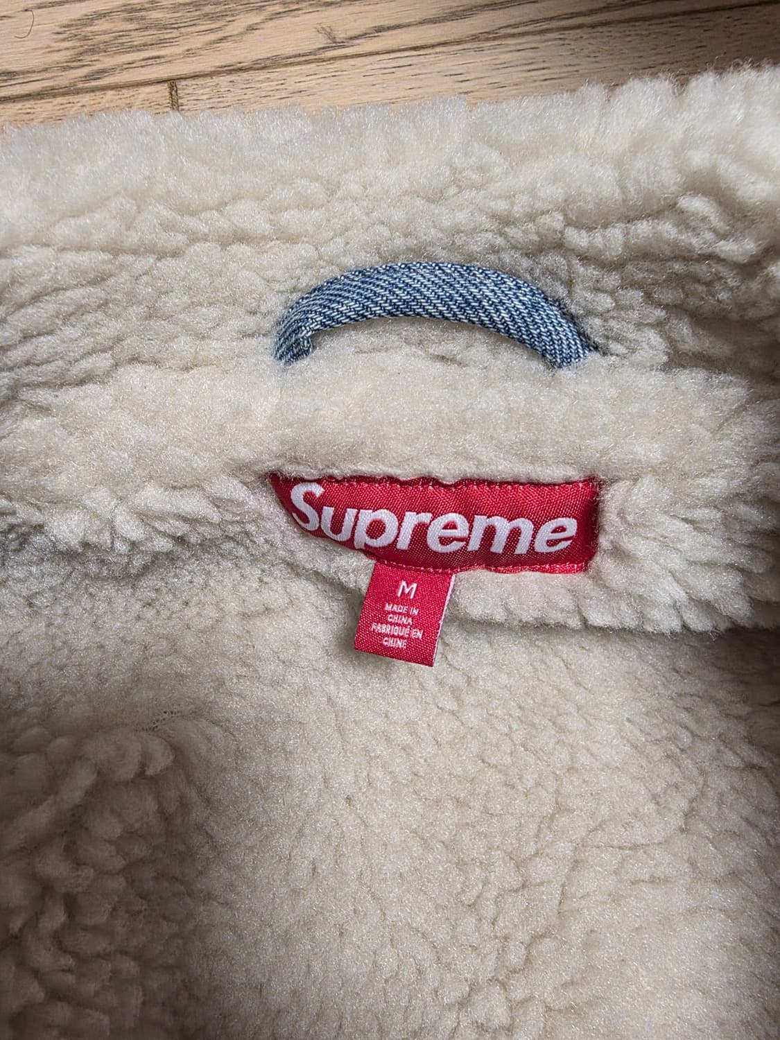 슈프림포우셔링 봄버 M사이즈 상품이미지3