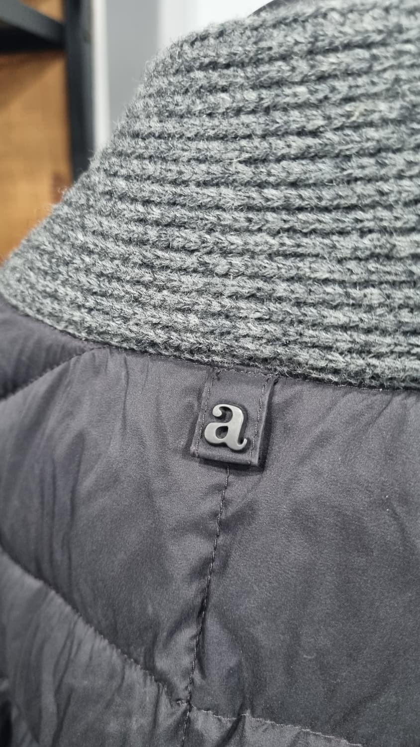 알레그리 구스다운 믹스자켓  가슴단면53(국내100) 상태최상 상품이미지3