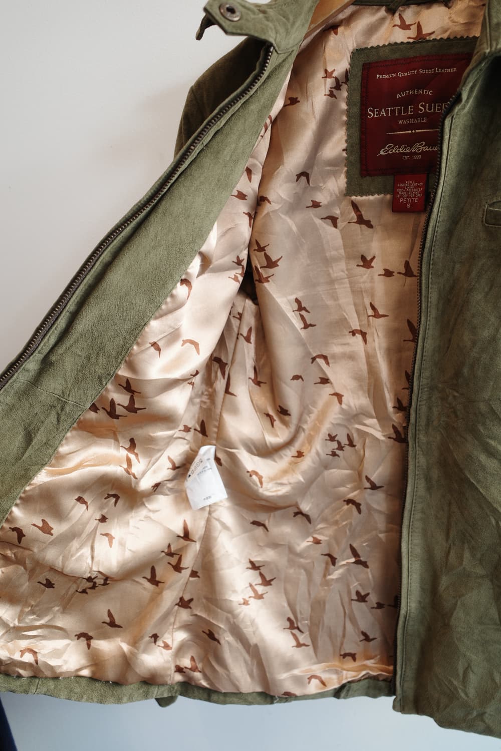 Eddie Bauer 에디 바우어 리얼 스웨이드 집업자켓  상품이미지7