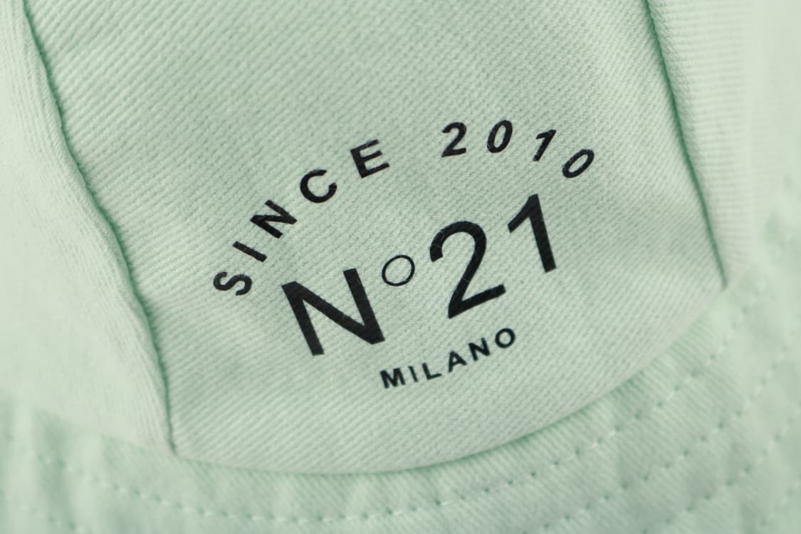 [여성 M] N21 누메로벤투노 파스텔 그린 버킷햇 모자 상품이미지2