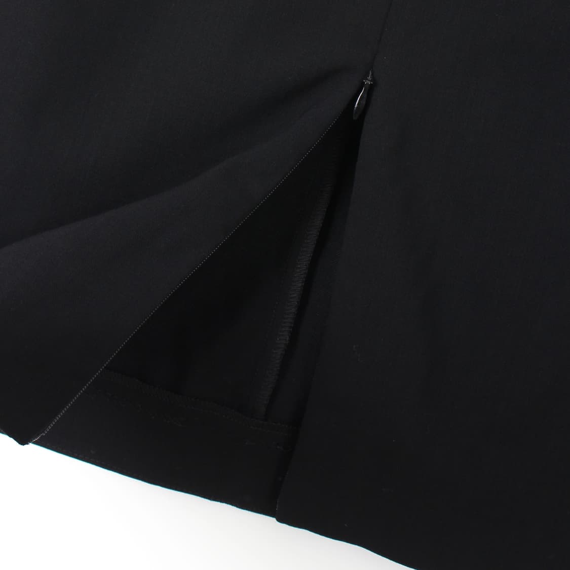 막스마라 S'MaxMara 써머 울 블랙 정장 미디 스커트 상품이미지5