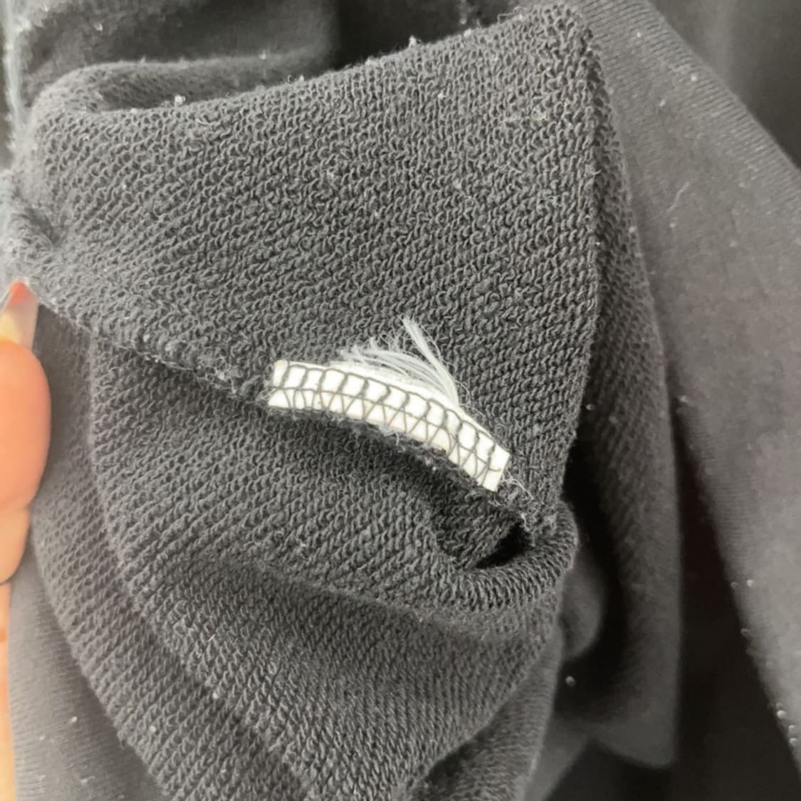 리복 클래식 레트로 배색 브이넥 롱 맨투맨 L C08345 상품이미지6