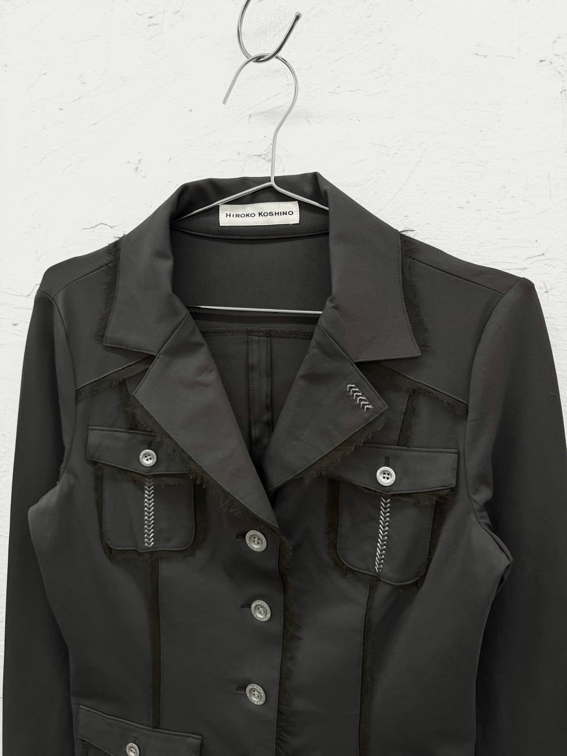 hiroko koshino 컷오프 자켓 상품이미지2