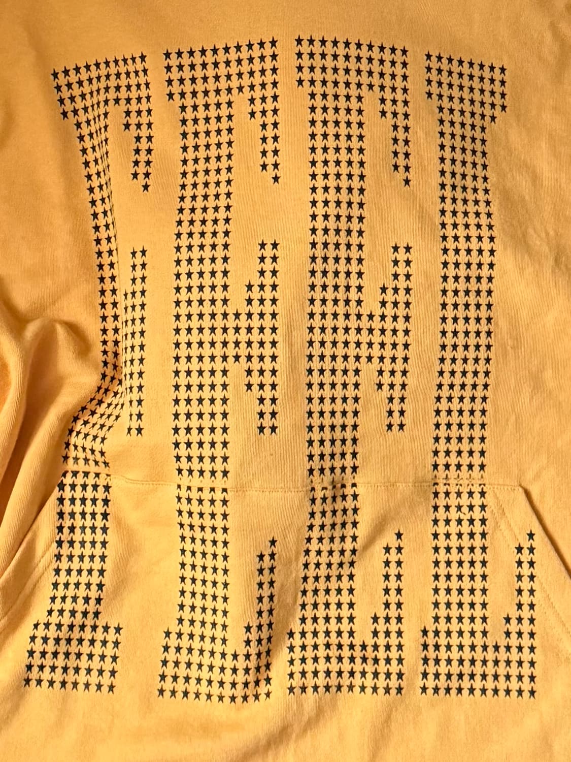 아이필럭키 Feel star hoodie yellow 상품이미지2