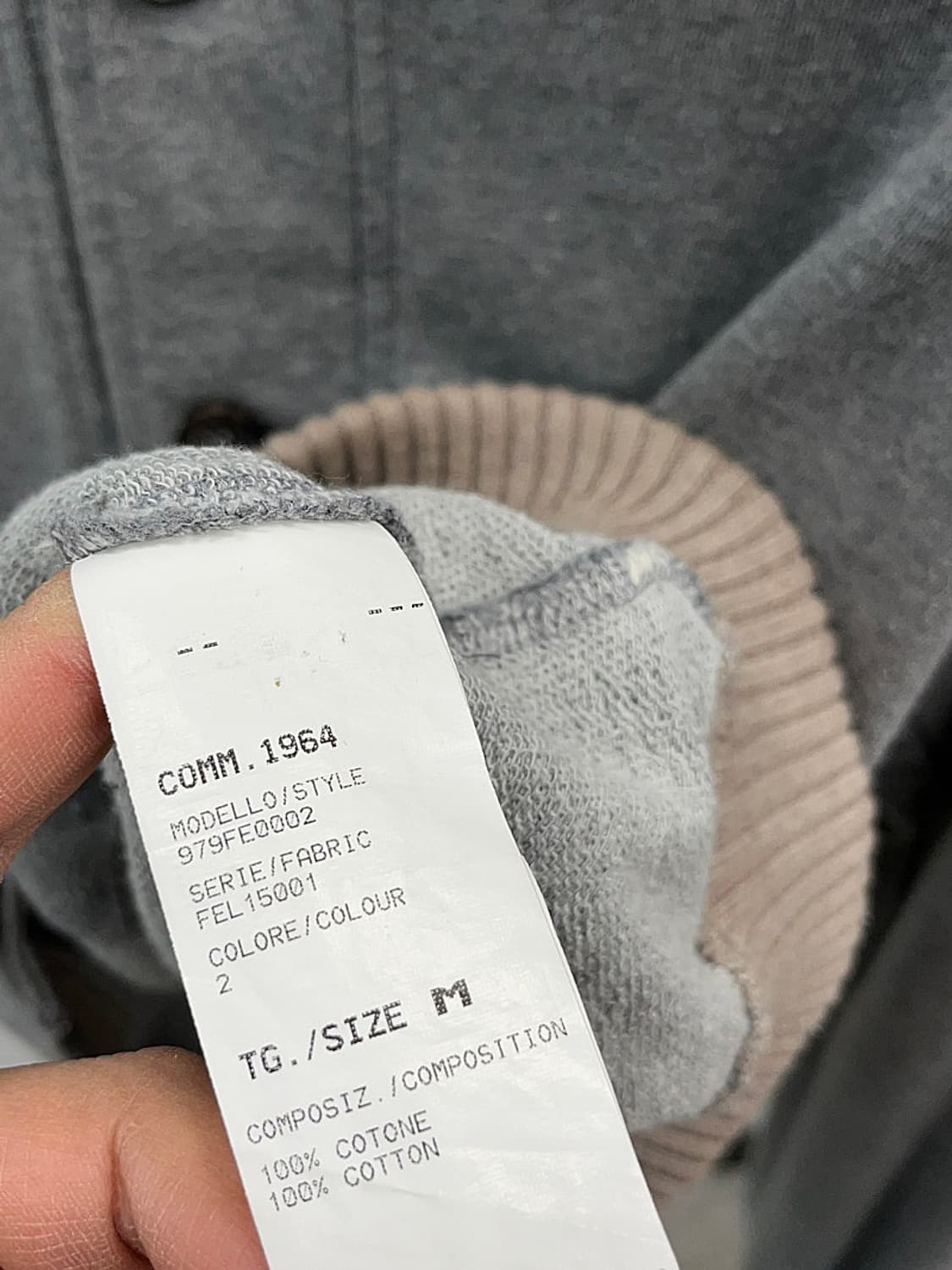 95) 일레븐티 코튼니트 블루종  상품이미지6