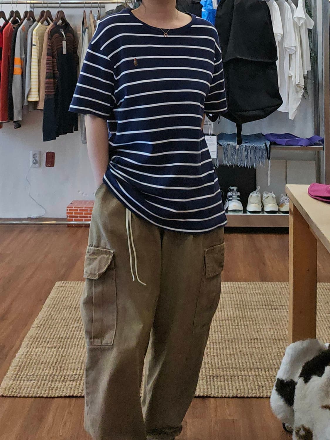 폴로 랄프로렌 스트라이프 티셔츠 상품이미지2