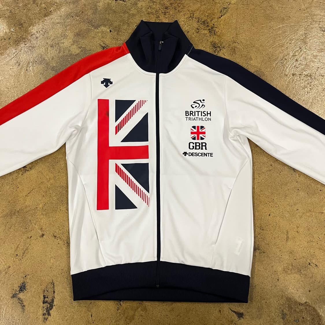 [정품/95] 데상트 브리티시 트라이애슬론 집업 자켓 b13 상품이미지3