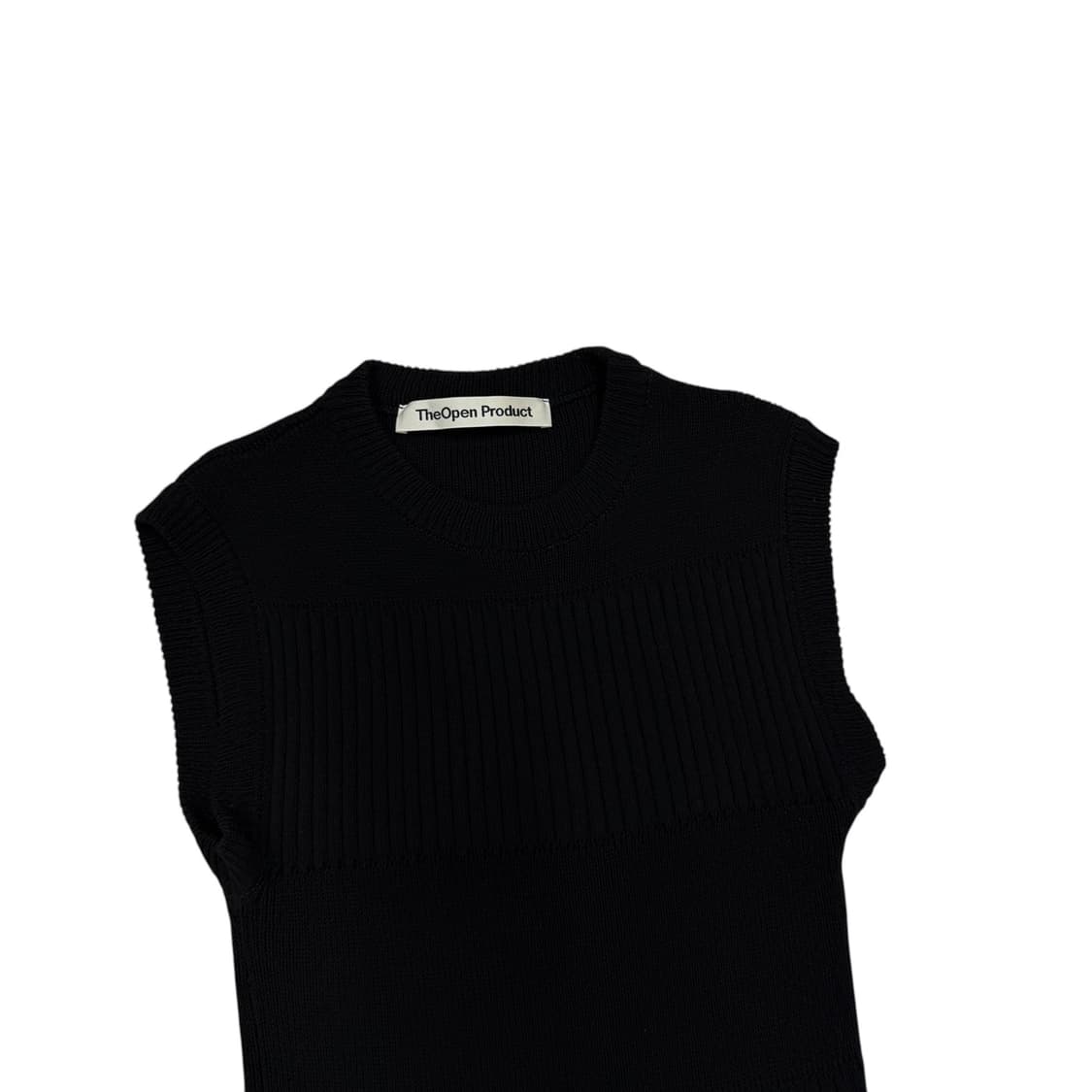 더오픈프로덕트 니트 원피스 블랙 1 상품이미지2