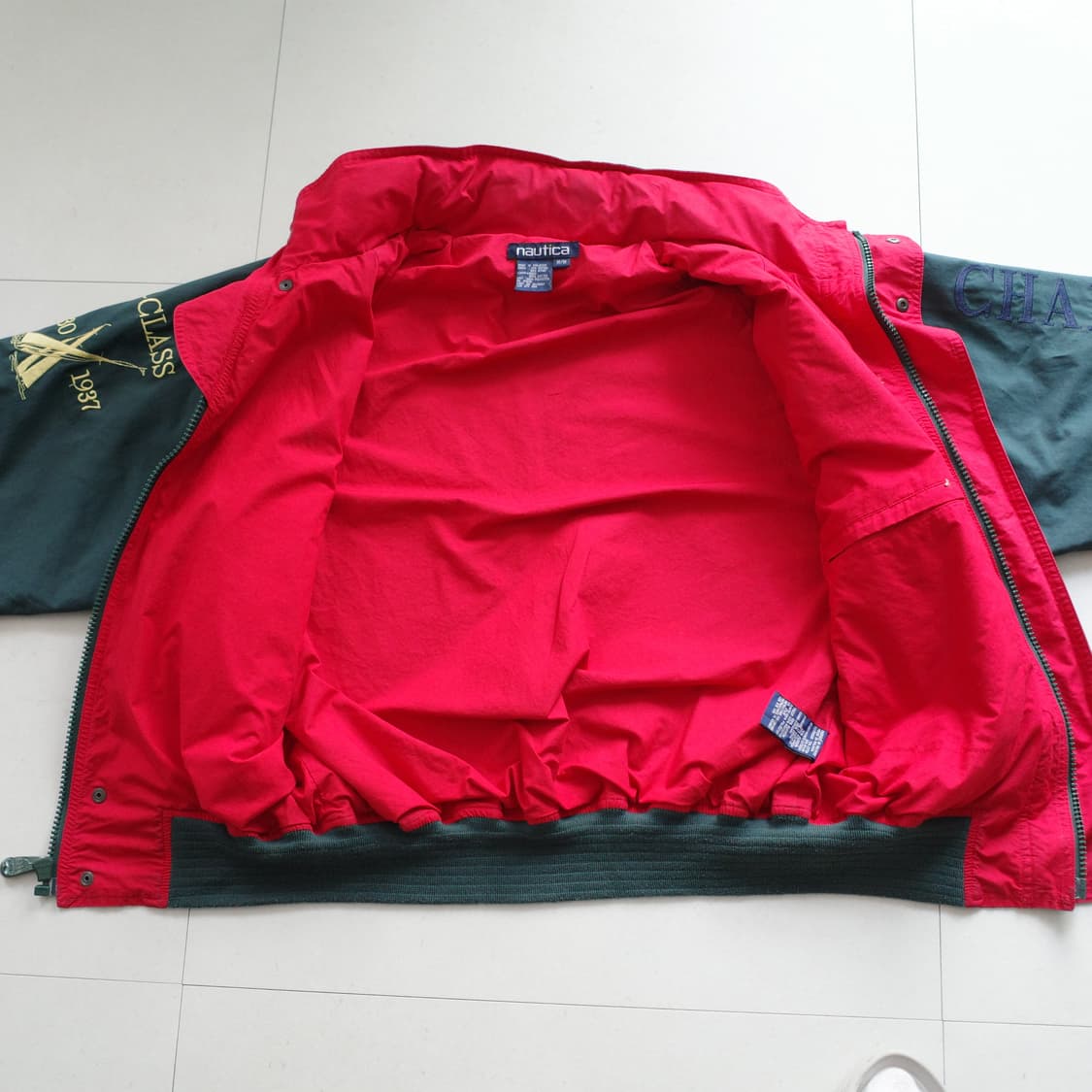 90s 노티카 J클래스 세일링 자켓 M 상품이미지7