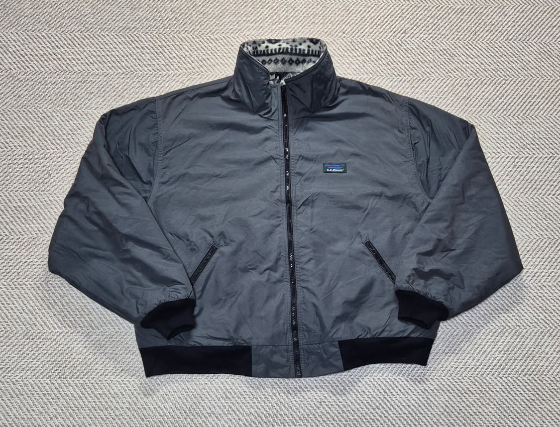 90s 미제 엘엘빈 웜업자켓 상품이미지2