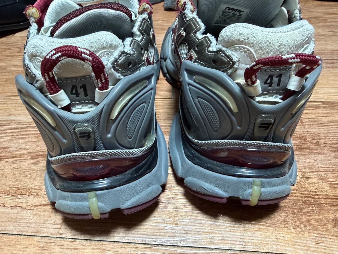 발렌시아가 뉴러너 버건디 41 상품이미지4