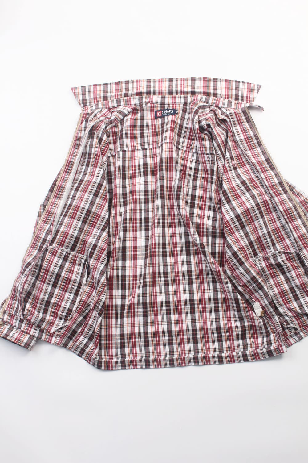 CHAPS Plaid Zip-Up Jacket 상품이미지7