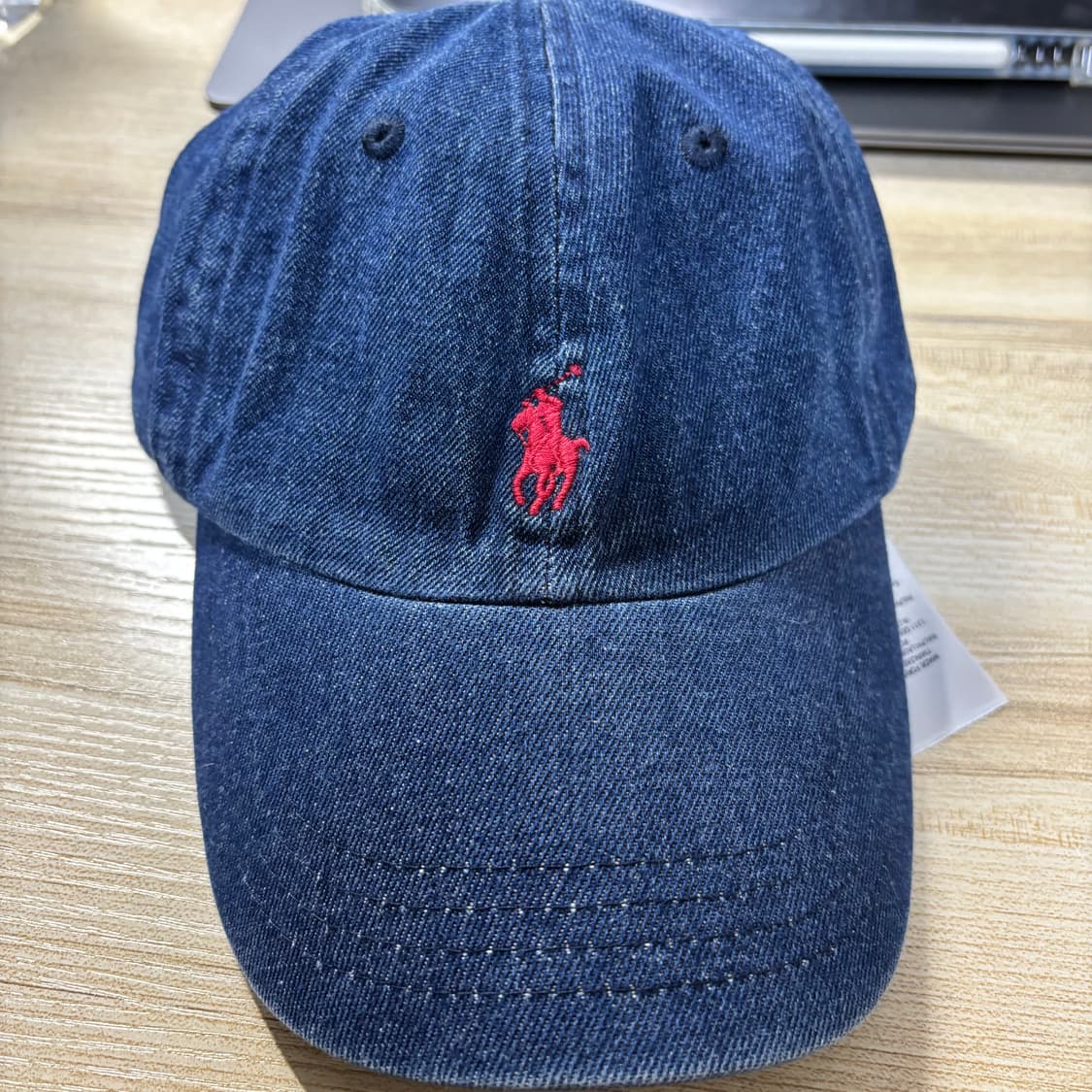 [정품] 폴로 데님 볼캡 (세탁완료) 상품이미지1