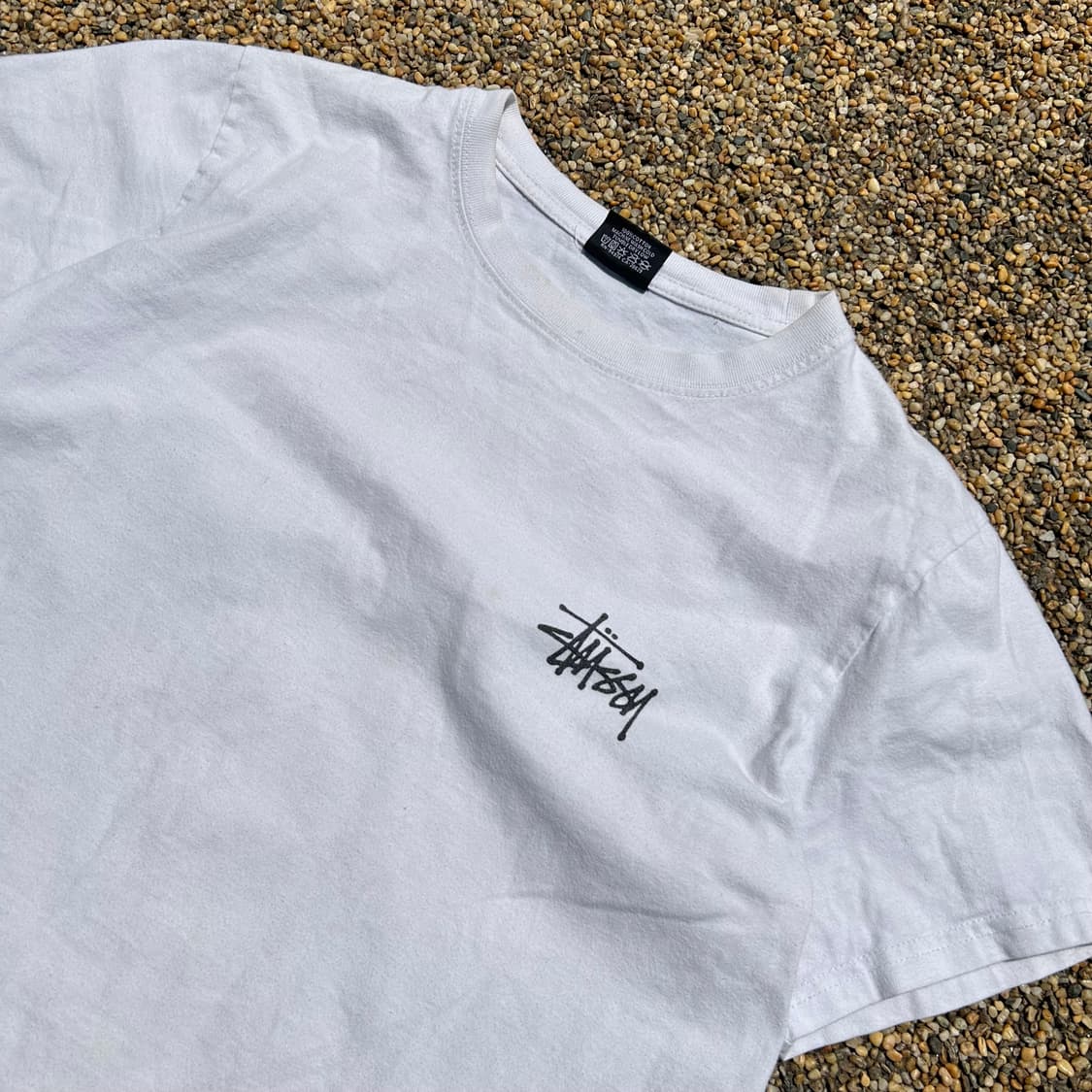 스투시(stussy) 화이트 반팔티 상품이미지2