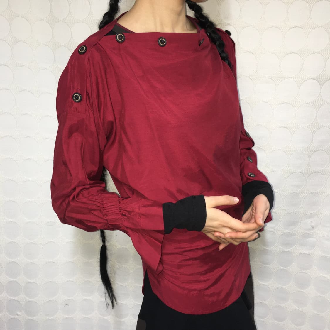 비비안 웨스트우드 버튼 블라우스 상품이미지1