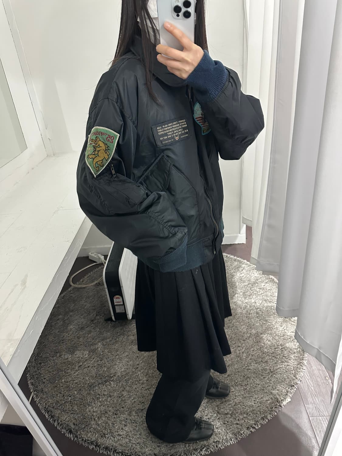 tomcat ma1 patch bomber jacket 상품이미지2