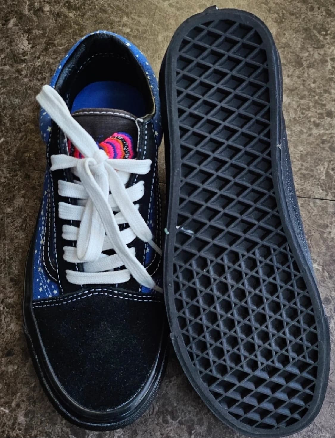 반스 올드스쿨 별무늬 스니커즈 240 / 유니크 캐주얼룩 상품이미지3