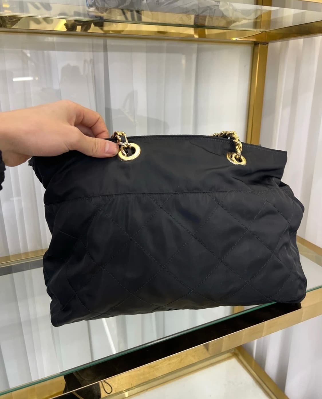 프라다 퀄팅 포코노 체인백 숄더 상품이미지4