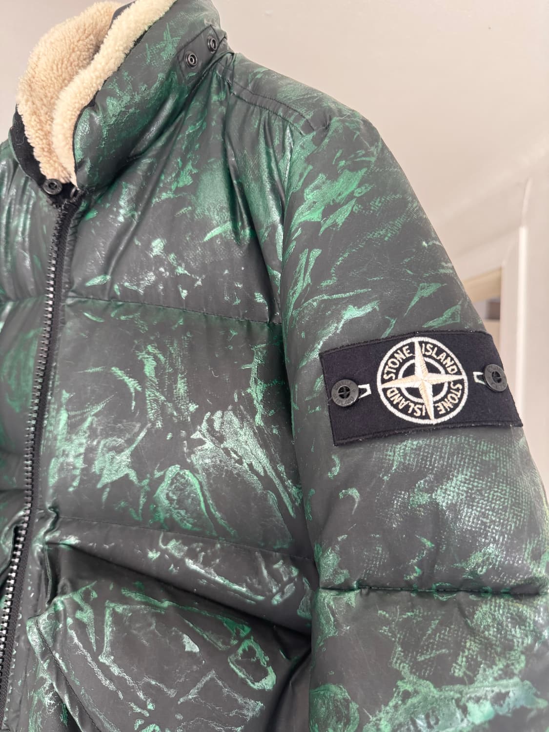 2015FW 스톤아일랜드 히든 리플랙티브 패딩 M 상품이미지4