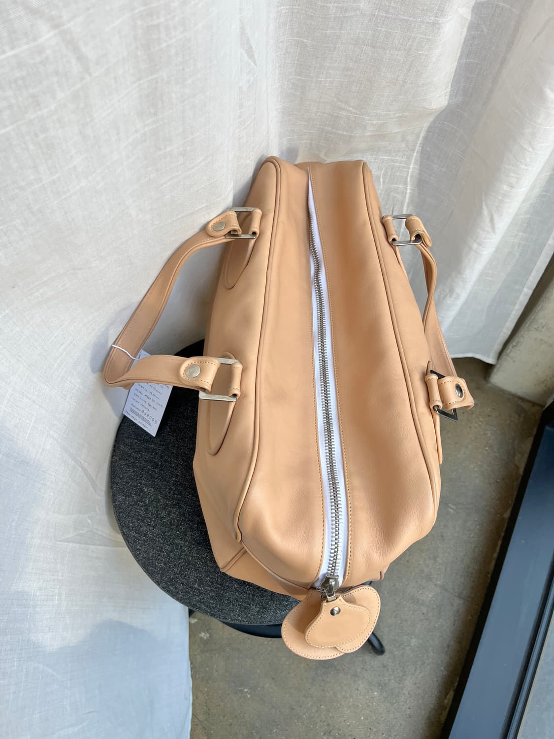 Courreges 꾸레쥬 소가죽 보스턴백  상품이미지5