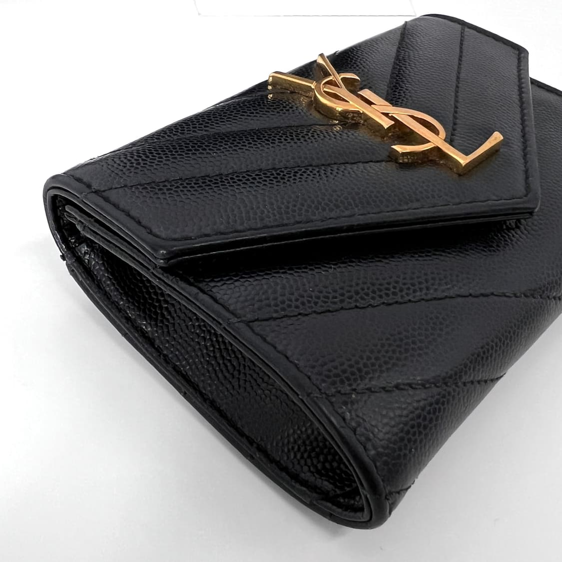 생로랑 엔벨로프 여성 카드지갑 블랙 (414404) 상품이미지7