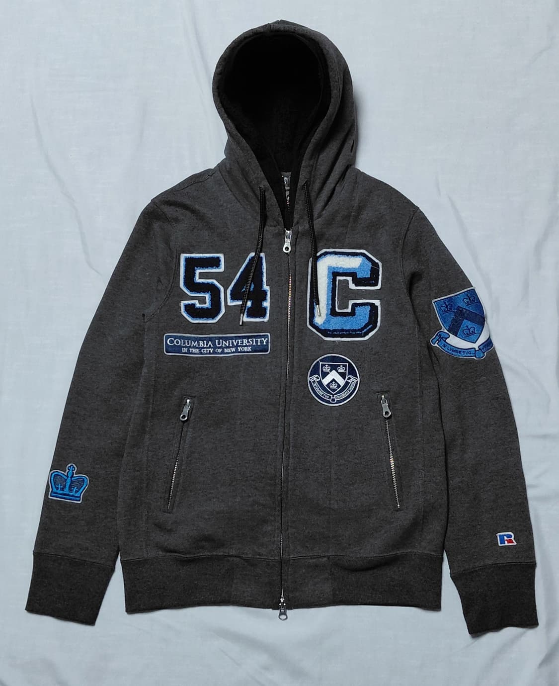 [M/남여공용] 러셀 애슬레틱 풀집업 후드 상품이미지1