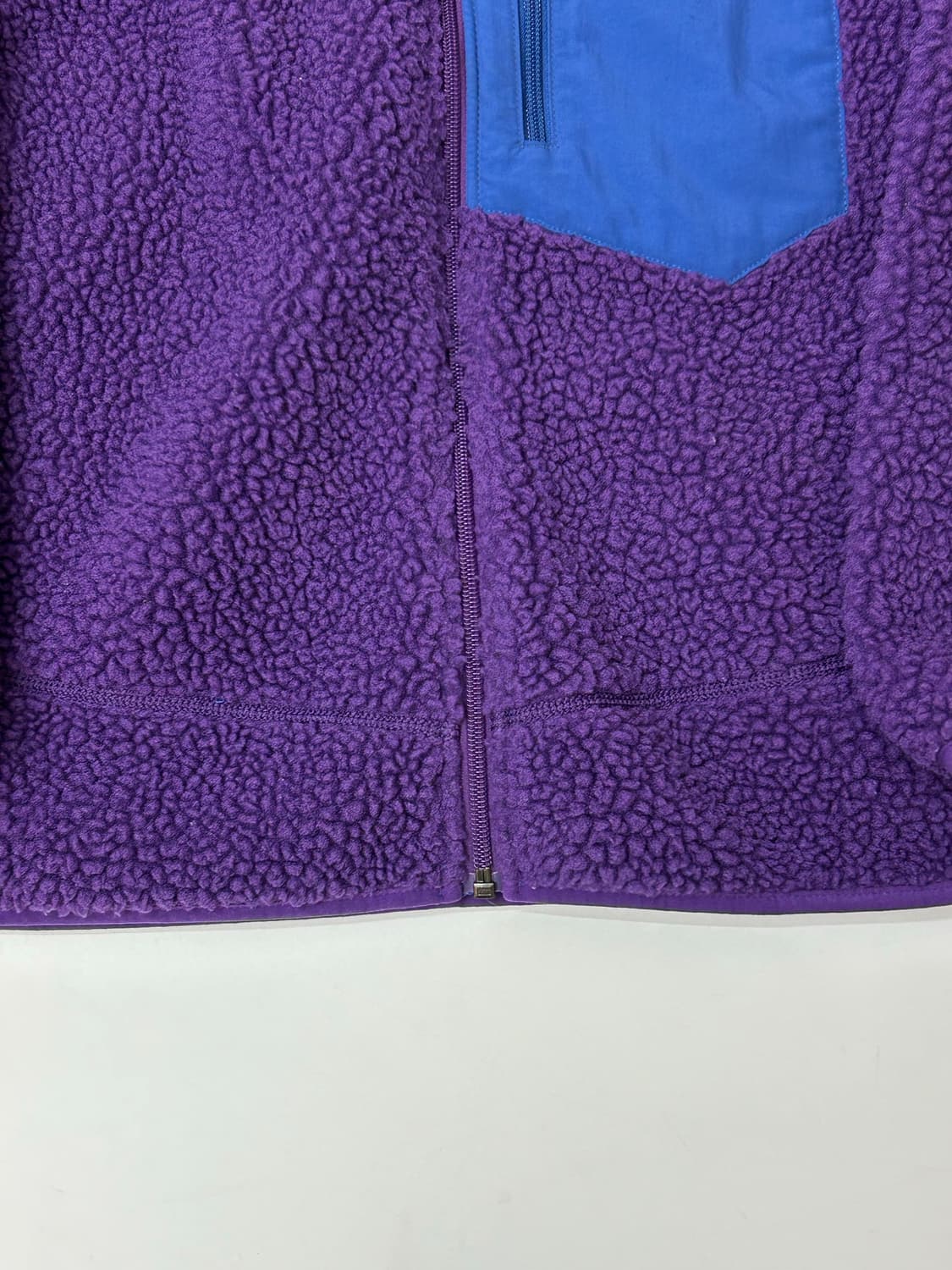 Patagonia 파타고니아 레트로 퍼플/블루 플리스 자켓 상품이미지5