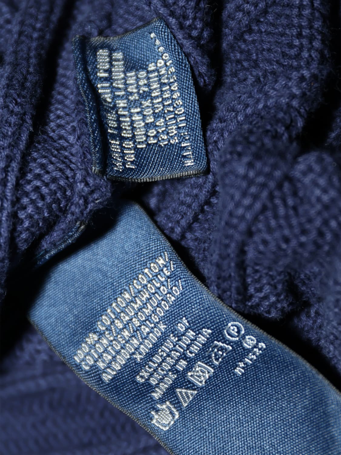 폴로 랄프로렌 케이블 니트 가디건 XL 상품이미지4