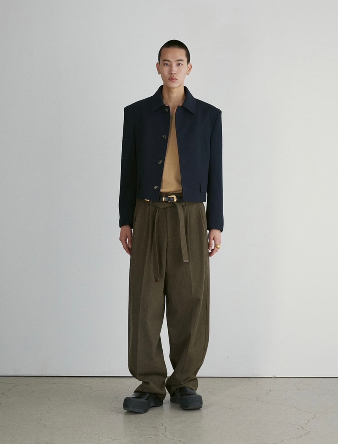 렉토 벨티드 팬츠 상품이미지1