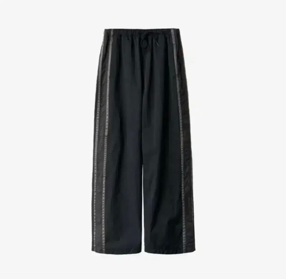 폴리테루 유즈드 트랙 팬츠 블랙 2 상품이미지1