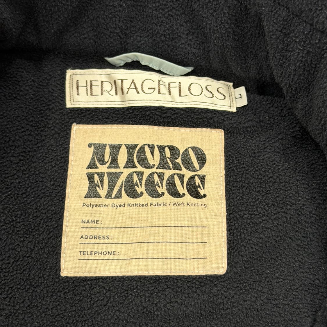 헤리티지플로스 플리스 후리스 자켓 L 상품이미지3