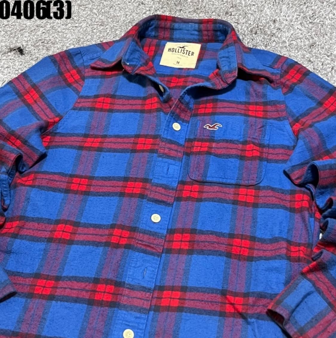 홀리스터 체크 셔츠 상품이미지2