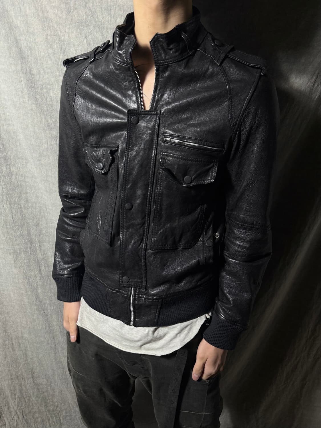 ELOQ Leather  Jacket 상품이미지1