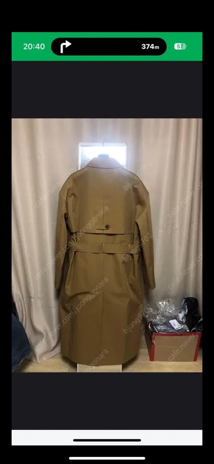 아더에러 매치 트렌치코트 A2 상품이미지5