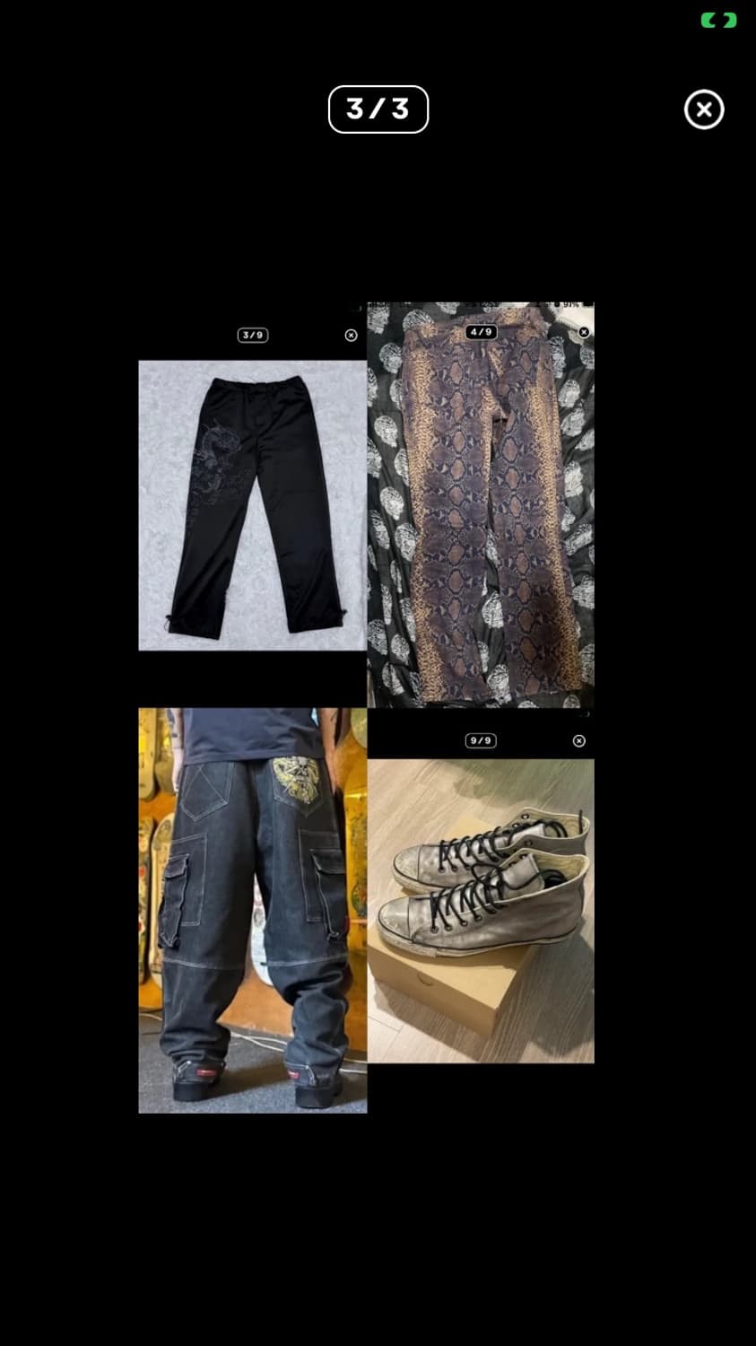 일괄 판매 8개(인더애틱,카라쿠리,언더커버,도그타운,존바바토스,세이코등) 상품이미지1