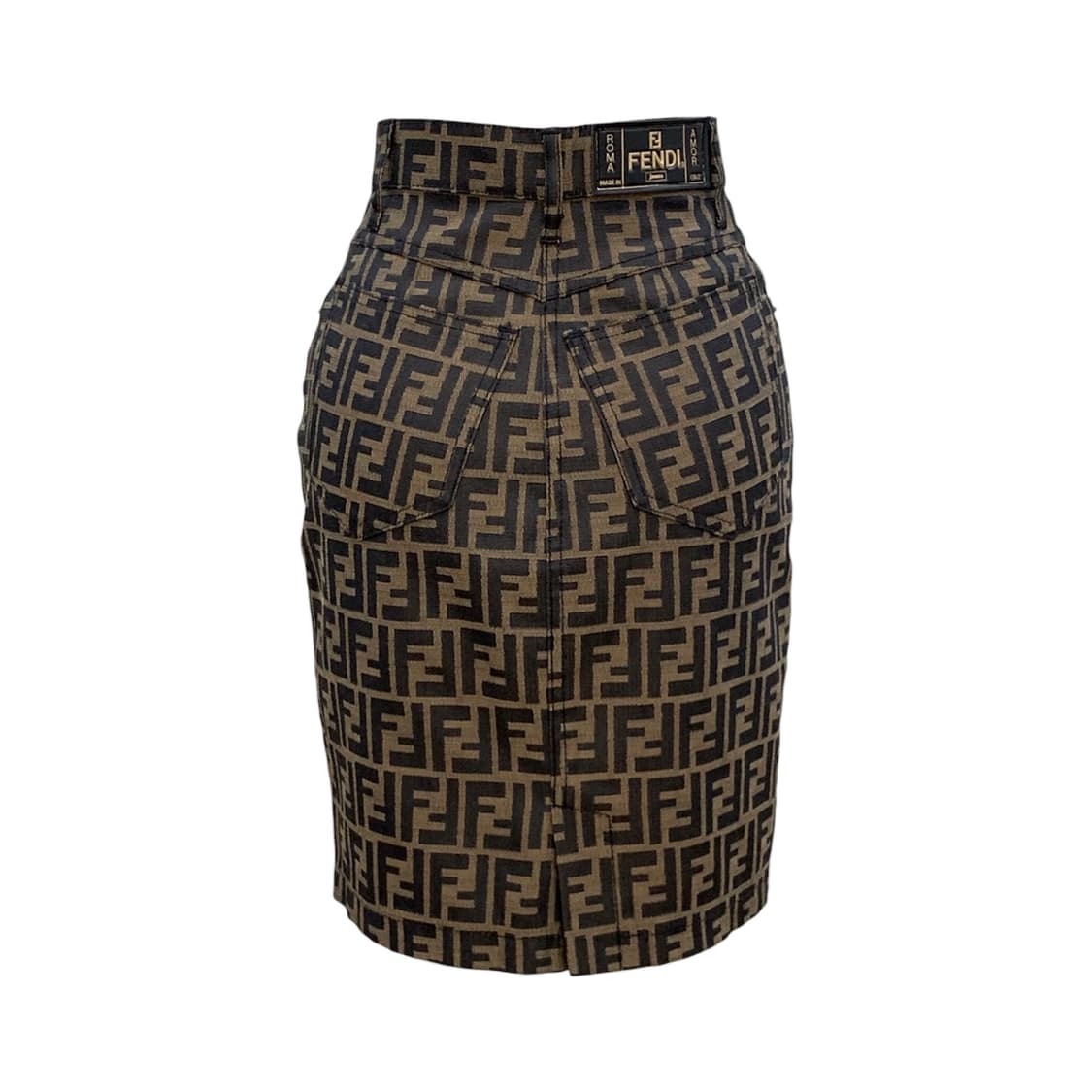 펜디 FF 주카 패턴 미디 스커트 상품이미지3